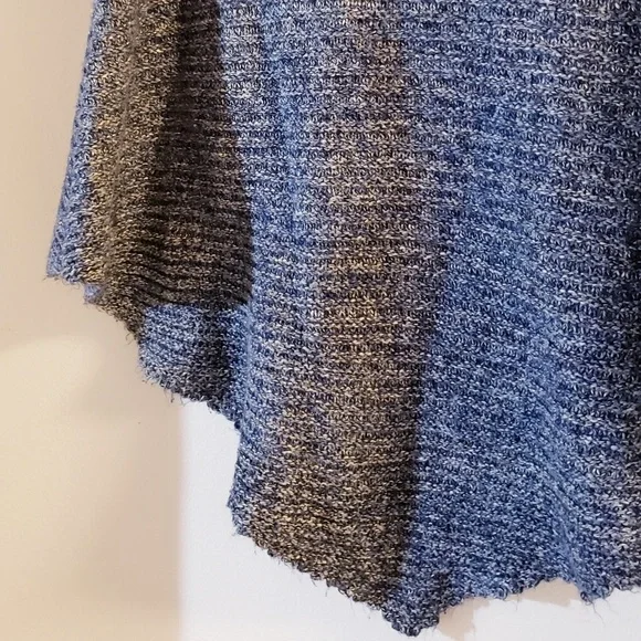 Echo | Cozy Knit Sweater Poncho Shawl - Picture 7 of 9